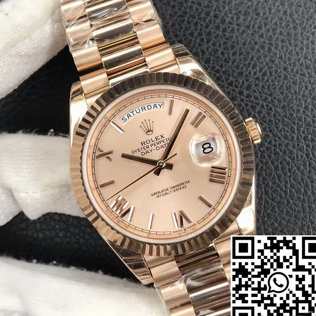 Factory M228238-0006 EW Rolex Rose Day-Date Gold 0306